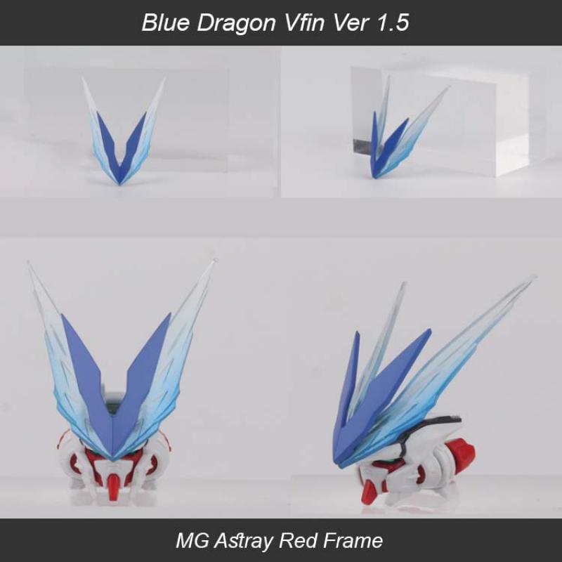 [Da Lin] Dragon VFin for MG Astray Blue Frame - Ver 1.5