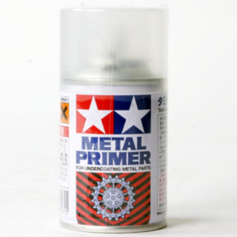 Tamiya 87061 Metal Primer Spray for Undercoating Metal Parts