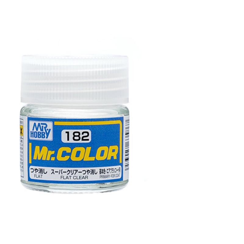 Mr. Hobby-Mr. Color-C182 Flat Clear (10ml)
