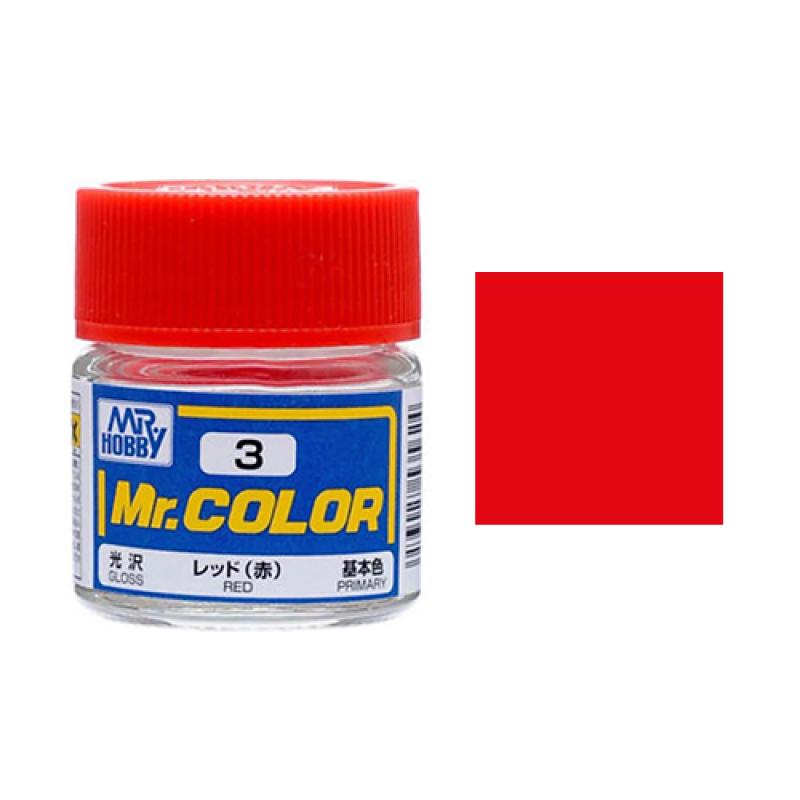 Mr. Hobby-Mr. Color-C003 Red Gloss (10ml)