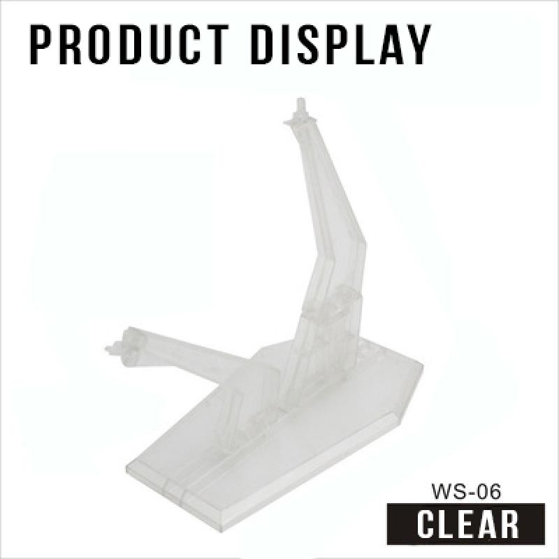 Twin Base Gundam Stand - Suitable for 1/44 and SD (Clear)