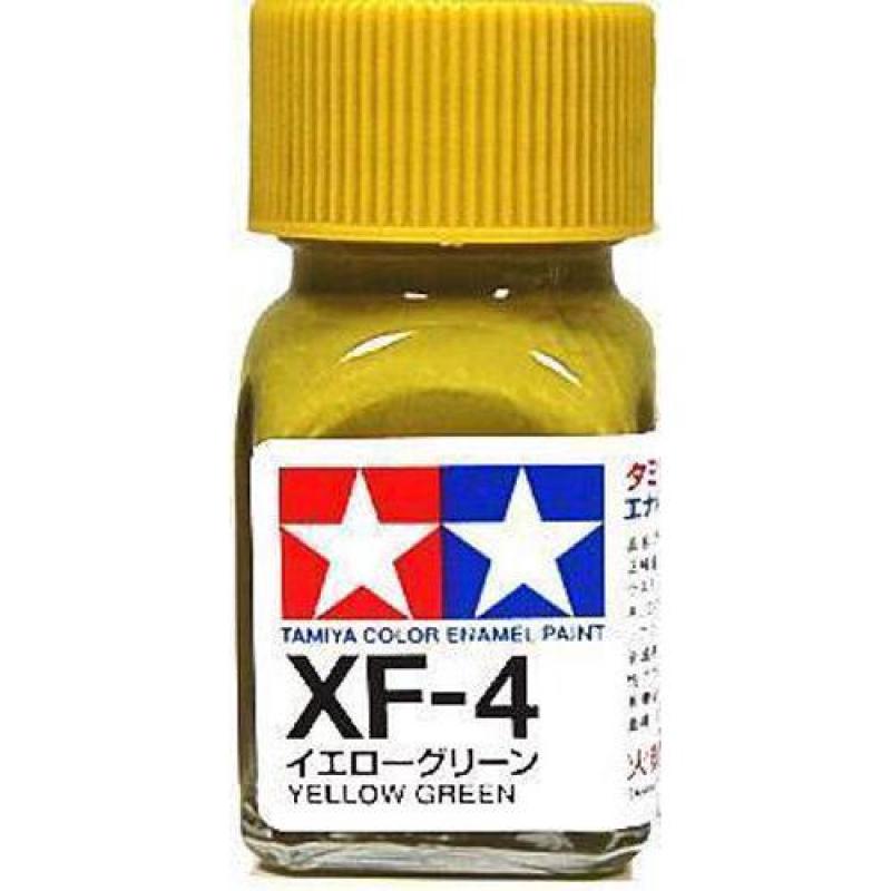 Tamiya Color Enamel Paint XF-4 Yellow Green (10ML)
