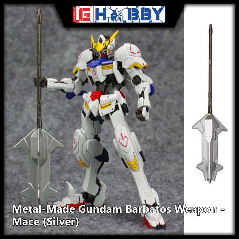 [Third Party] HG 1/144 Gundam Barbatos Metal Mace (Silver)
