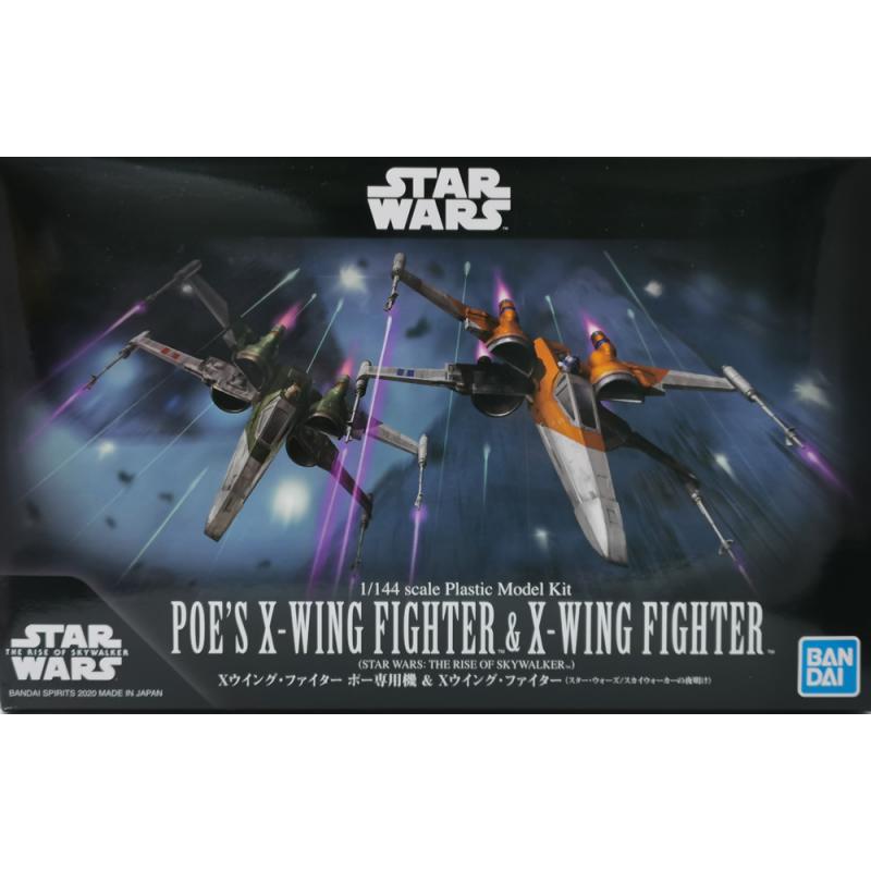 [STAR WARS] 1/144 Poe's X-Wing & X-Wing Fighter (The Rise of Skywalker)