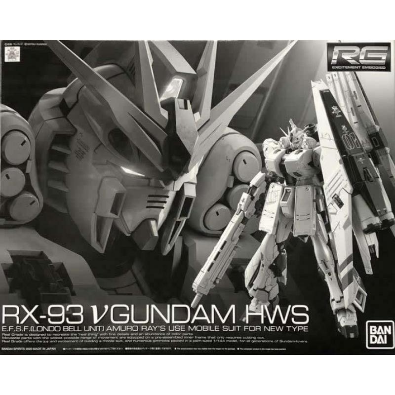 P-Bandai: RG 1/144 nu Gundam HWS