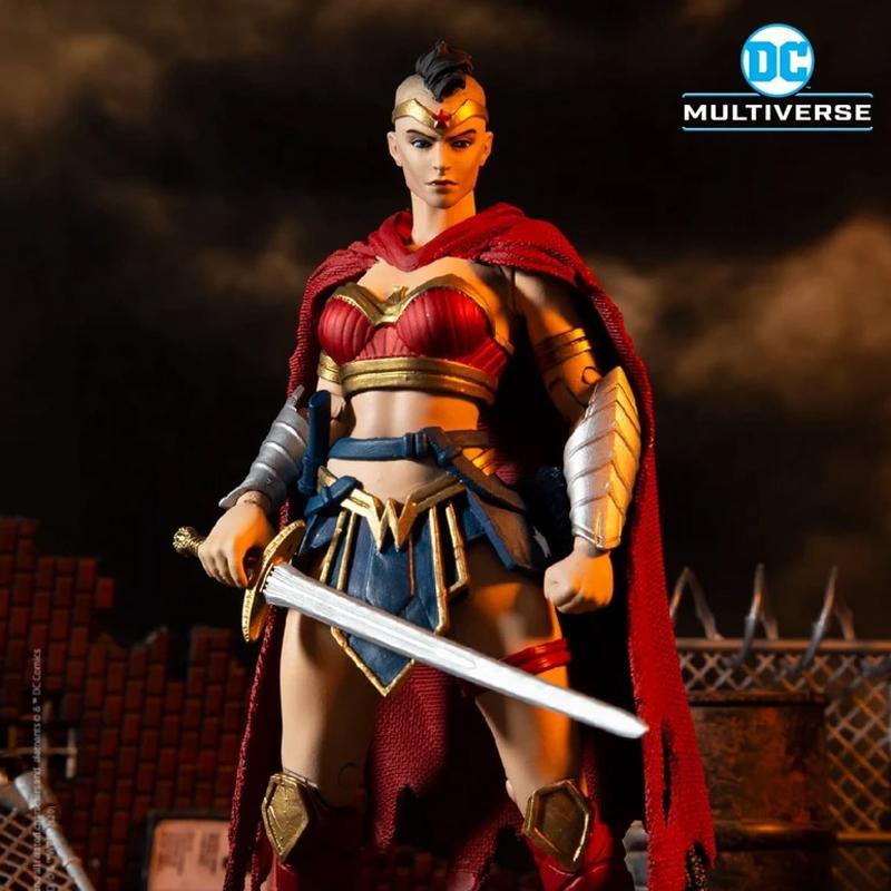 DC BUILD-A WV3 - LAST NIGHT ON EARTH - WONDER WOMAN