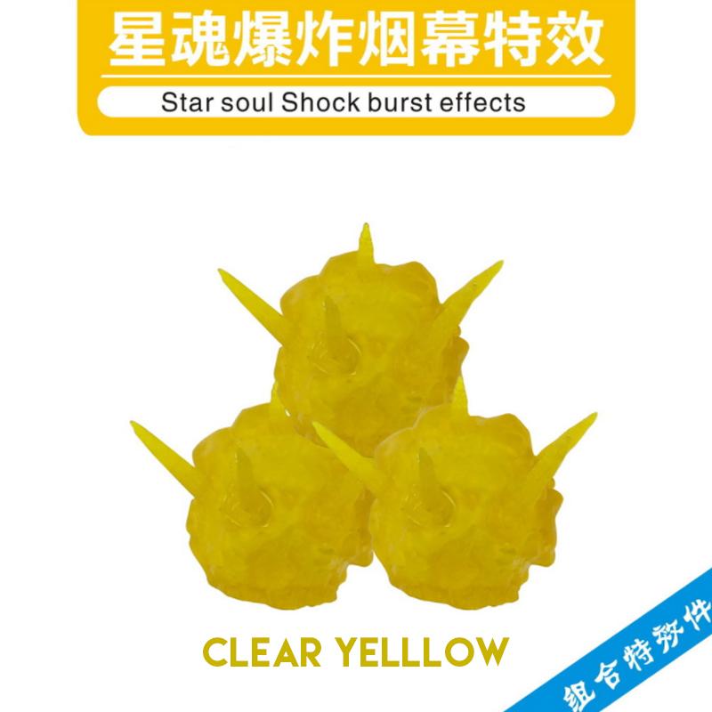 Star Soul Shock Burst Effects For Modelling Kits (Clear Yellow)