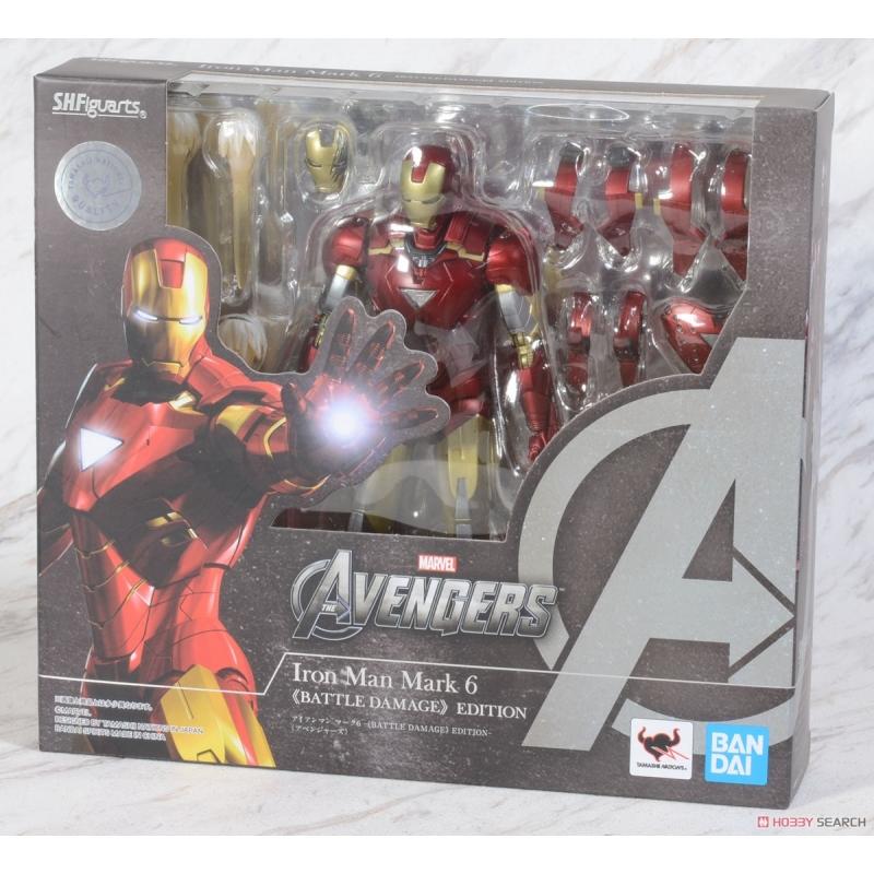 S.H.Figuarts Iron Man Mark.6 -(Battle Damage) Edition- (Avengers)