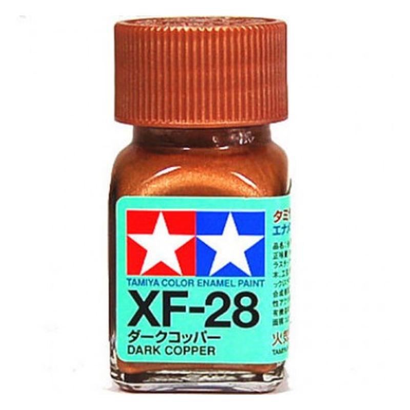 Tamiya Color Enamel Paint XF-28 Dark Copper (10ML)