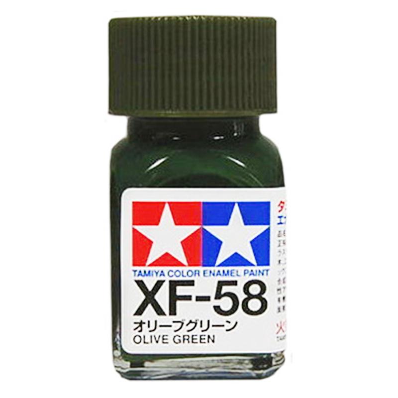 Tamiya Color Enamel Paint XF-58 Olive Green (10ML)