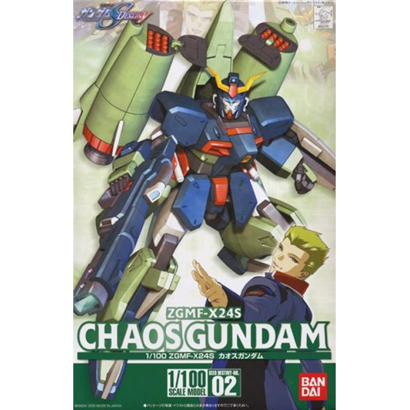 [002] NG 1/100 ZGMF-X24S Chaos Gundam Model Kit