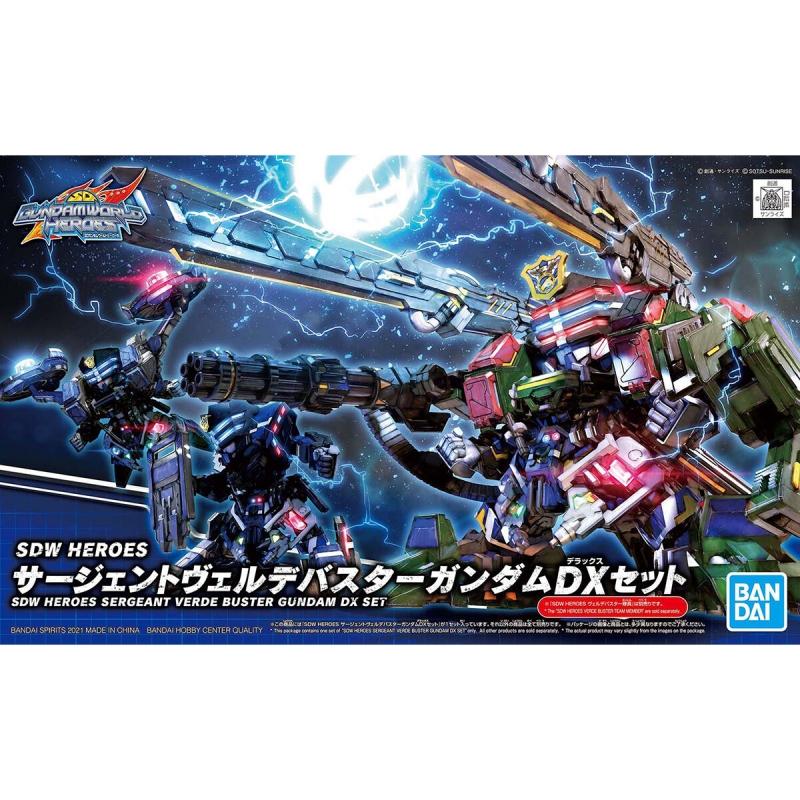 [12] SDW HEROES Sargent Verde Buster Gundam DX Set