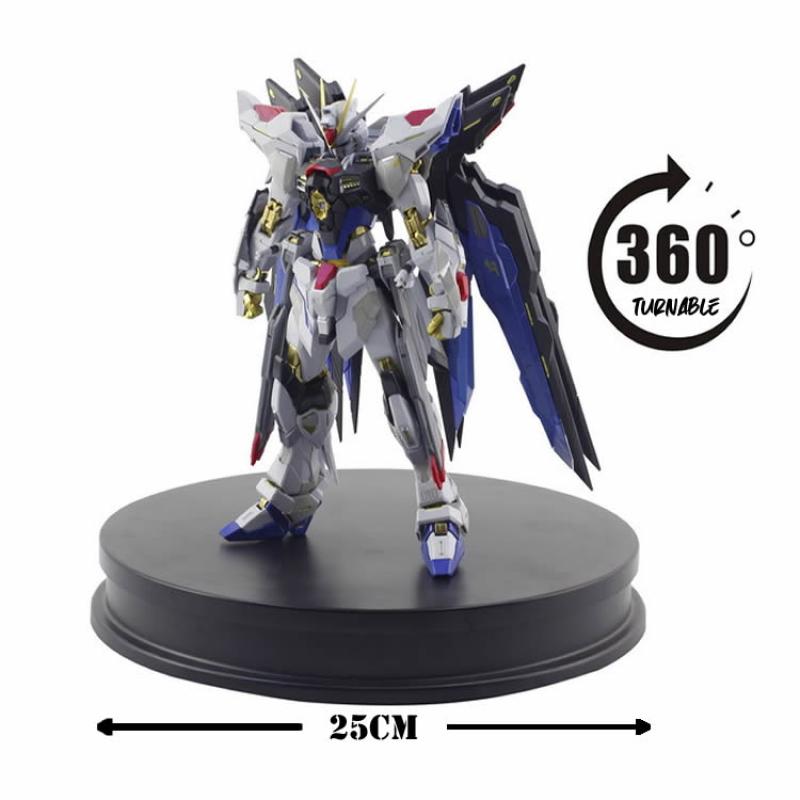 Model Kit 360 Degree Turntable Rotating Display Base - 25cm Black