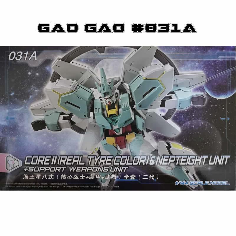 Gao Gao HGBD:R 1/144 Nepteight Unit and Weapons Fighter Gundam Robot