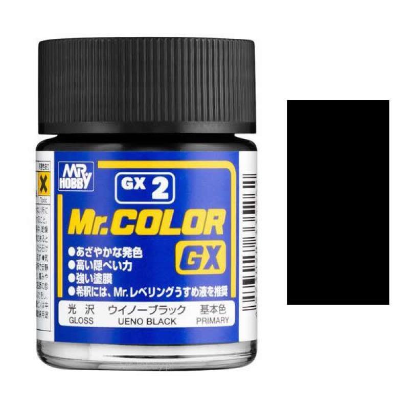 Mr. Hobby Mr. Color GX02 Ueno Black - 18ml