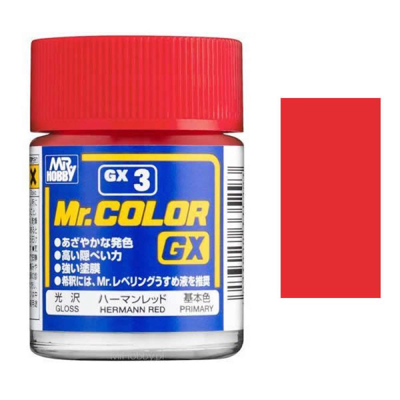 Mr. Hobby Mr. Color GX03 Harmann Red - 18ml
