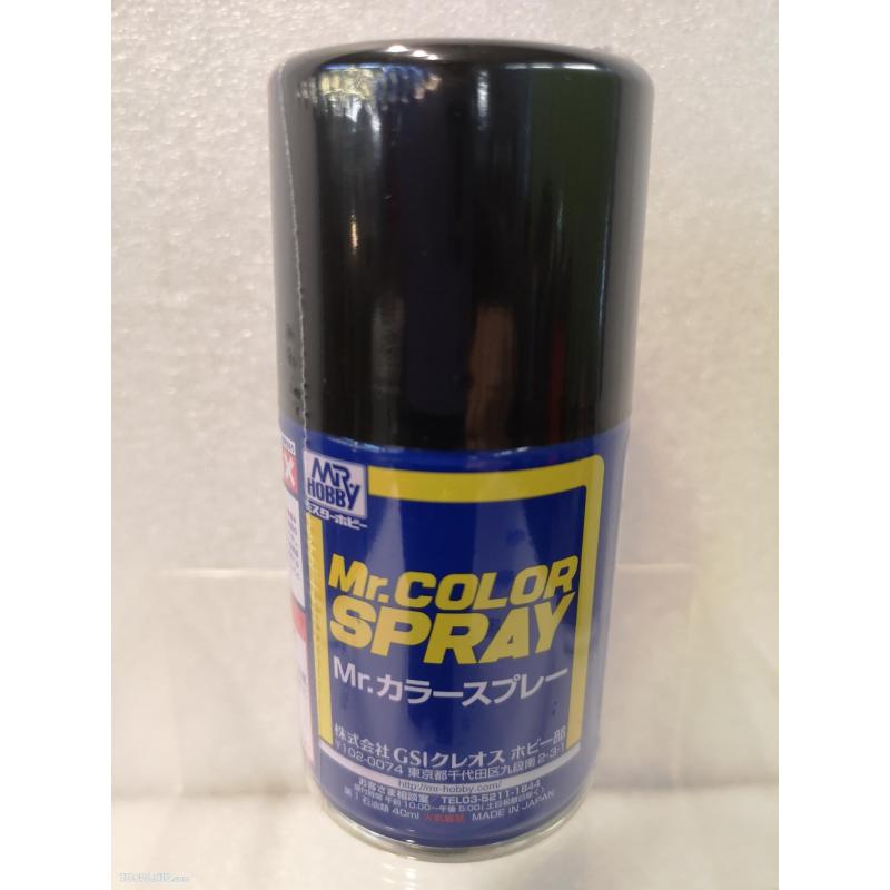 Mr.Hobby Mr.Color Spray S92 Semi Gloss Black