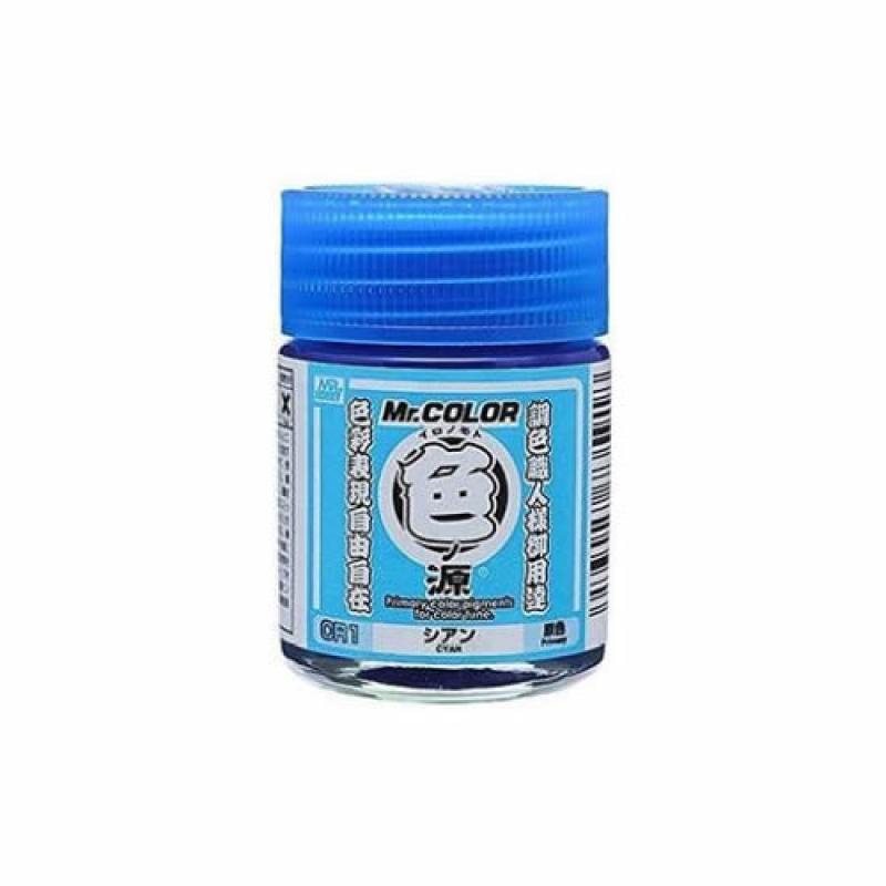 Mr. Hobby Mr. Color Primary Color Pigments for Mr. Color CR1 - Cyan 18ml
