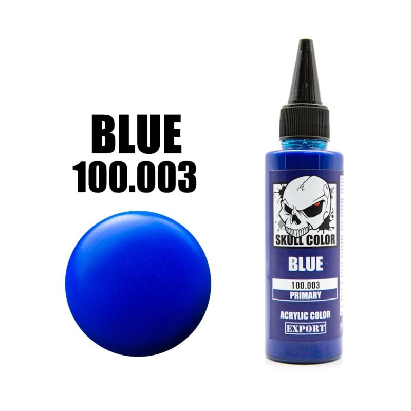 003 Skull Color PRIMARY Color Blue 60 ml