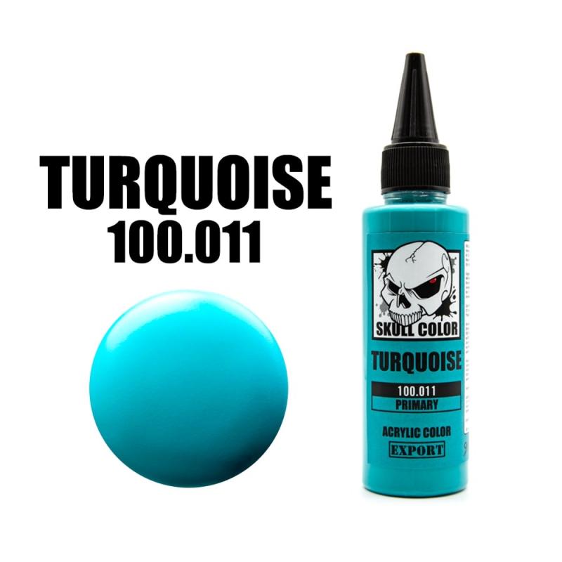 011 Skull Color RIMARY Color Turquoise 60 ml