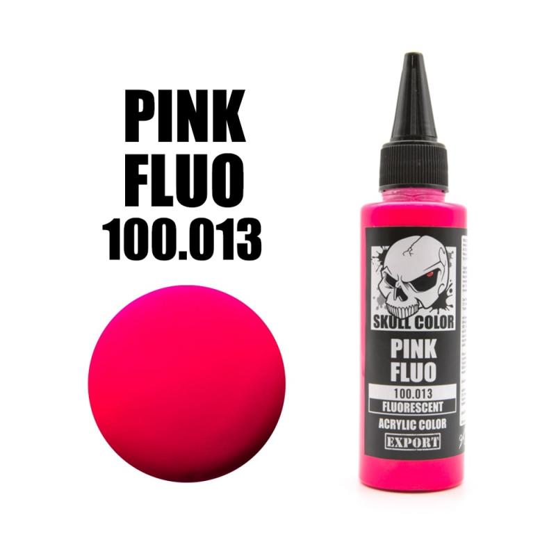 013 Skull Color FLUORESCENT Pink 60 ml