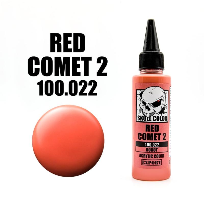 022 Skull Color ROBOT Red Comet 2 60 ml