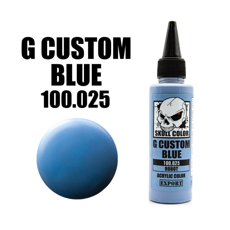 025 Skull Color ROBOT G Custom Blue 60 ml