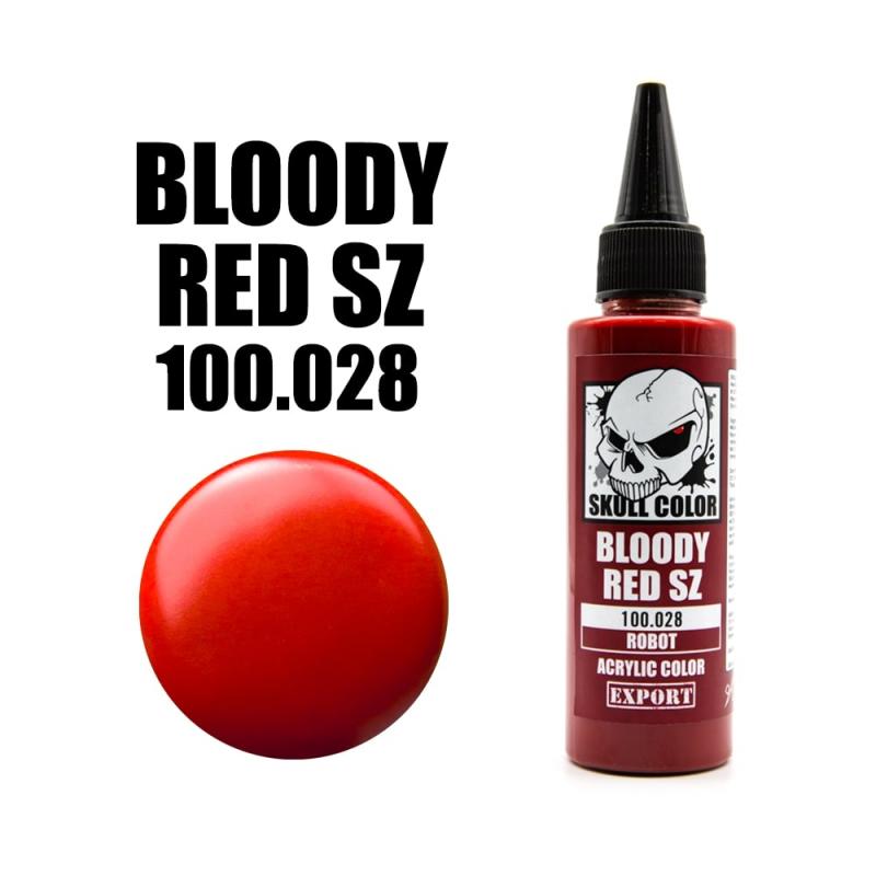 028 Skull Color ROBOT Bloody Red SZ 60 ml