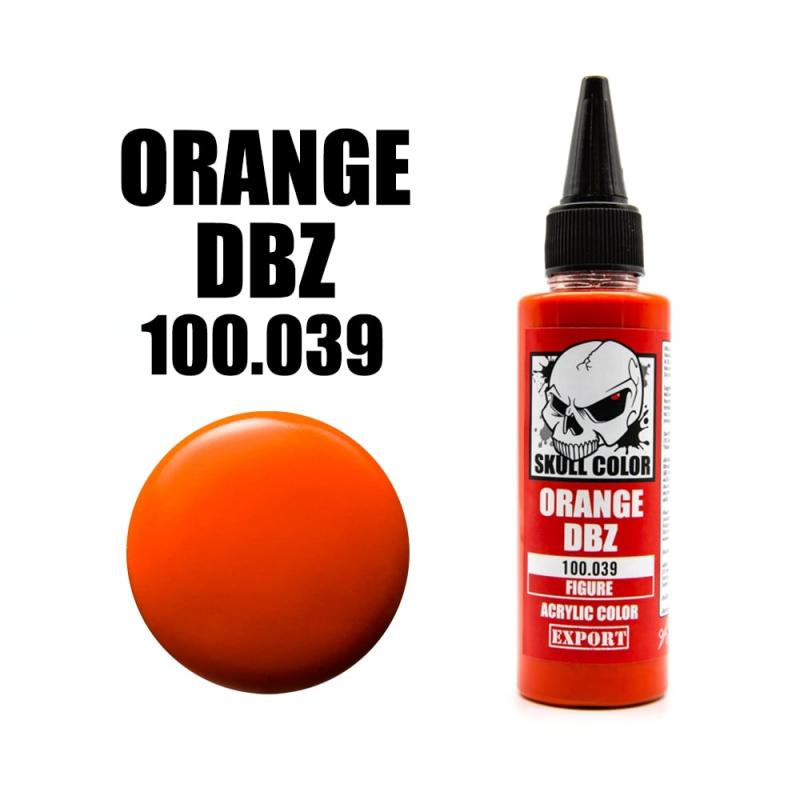 039  Skull Color FIGURE Orange DBZ 60 ml