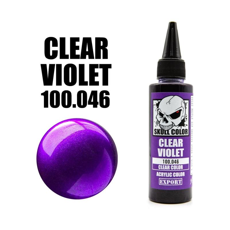 046 Skull Color CLEAR Violet 60 ml