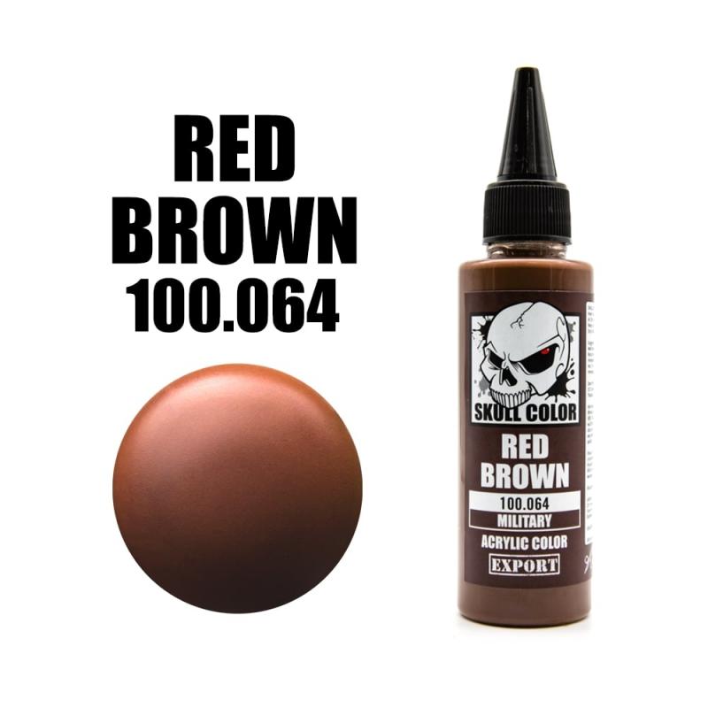 064 Skull Color MILITARY Red Brown 60 ml