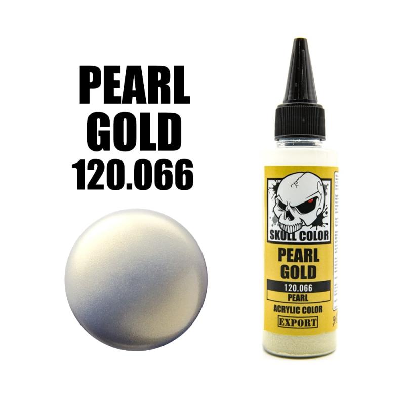 066 Skull Color PEARL Gold 60 ml