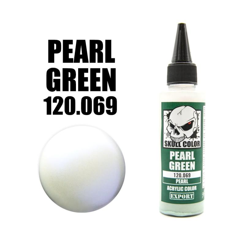 069 Skull Color PEARL Green 60 ml