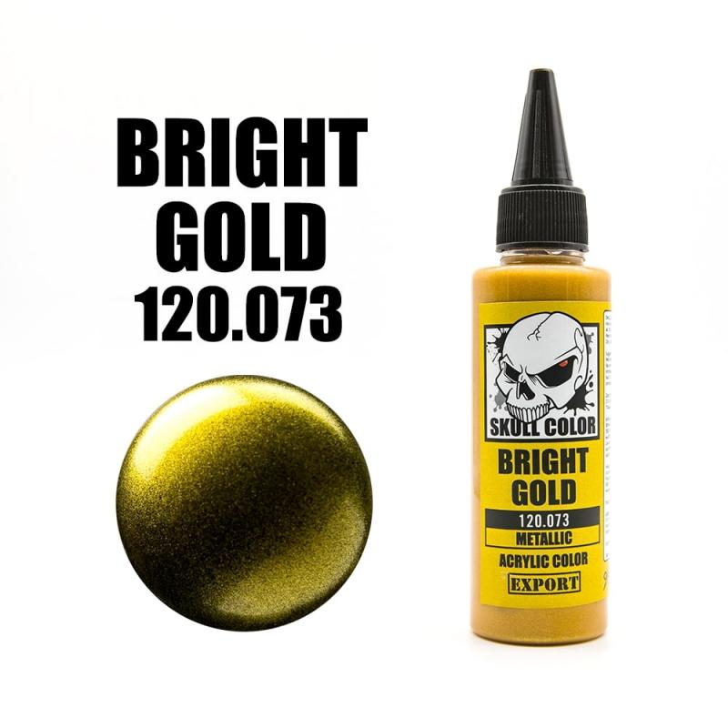 073 Skull Color METALLIC Bright Gold 60 ml