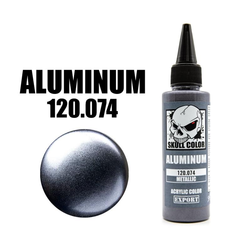074 Skull Color METALLIC Aluminum 60 ml