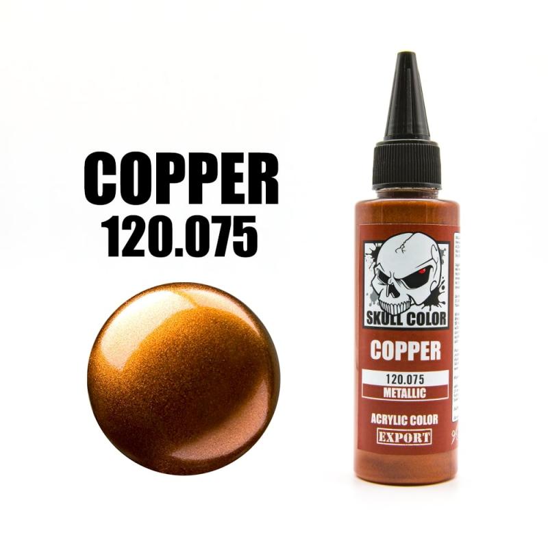 075 Skull Color METALLIC Copper 60 ml