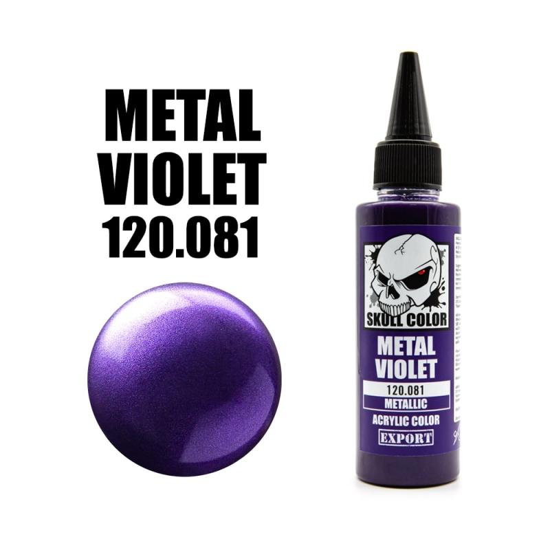 081 Skull Color METALLIC Metal Violet 60 ml