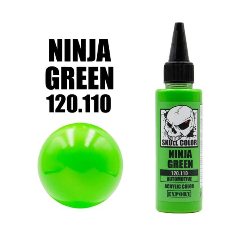 110 Skull Color AUTOMOTIVE Ninja Green 60 ml