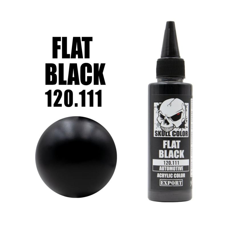 111 Skull Color AUTOMOTIVE Flat Black 60 ml