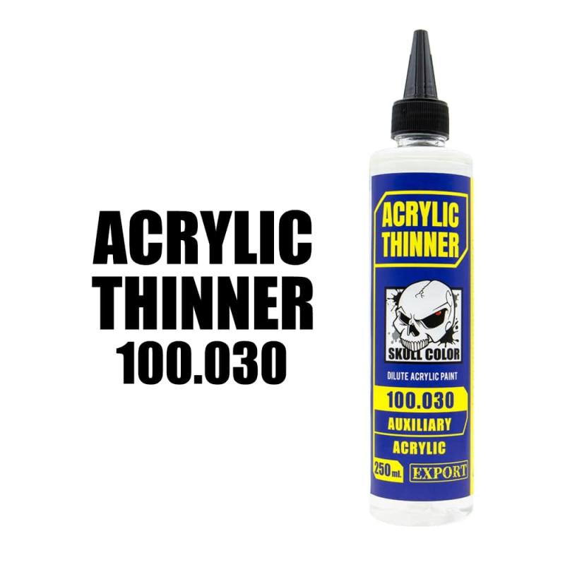 030 Skull Color SOLVENT Acrylic Solvent 250 ml