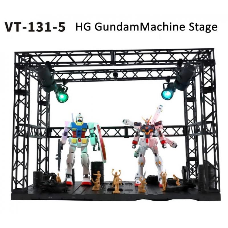 [VT] HG Gundam Machine Nest Stage with 4 Projection Light and Soldier Pose - Medium