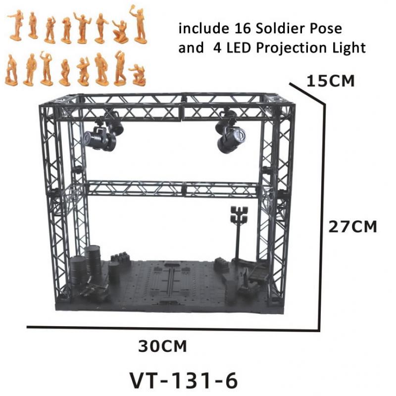 [VT] MG Gundam Machine Nest Stage with 4 Projection Light and Soldier Pose - Large