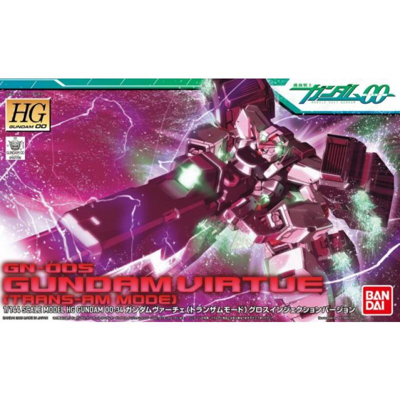 [034] HG 1/144 Gundam Virtue  (Trans-am mode)