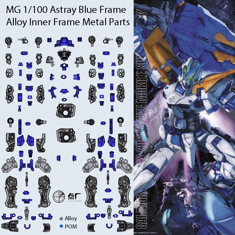 [DIAN CHANG] Metal Build Alloy Inner Frame for MG Astray Blue Frame