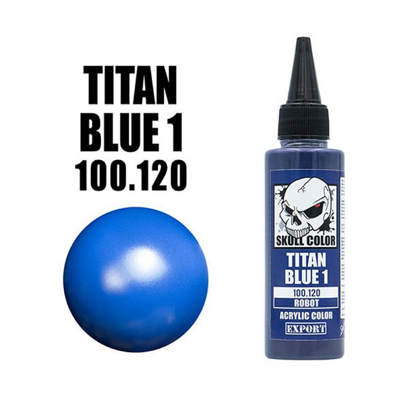 120 Skull Color ROBOT Titan Blue 1 60 ml