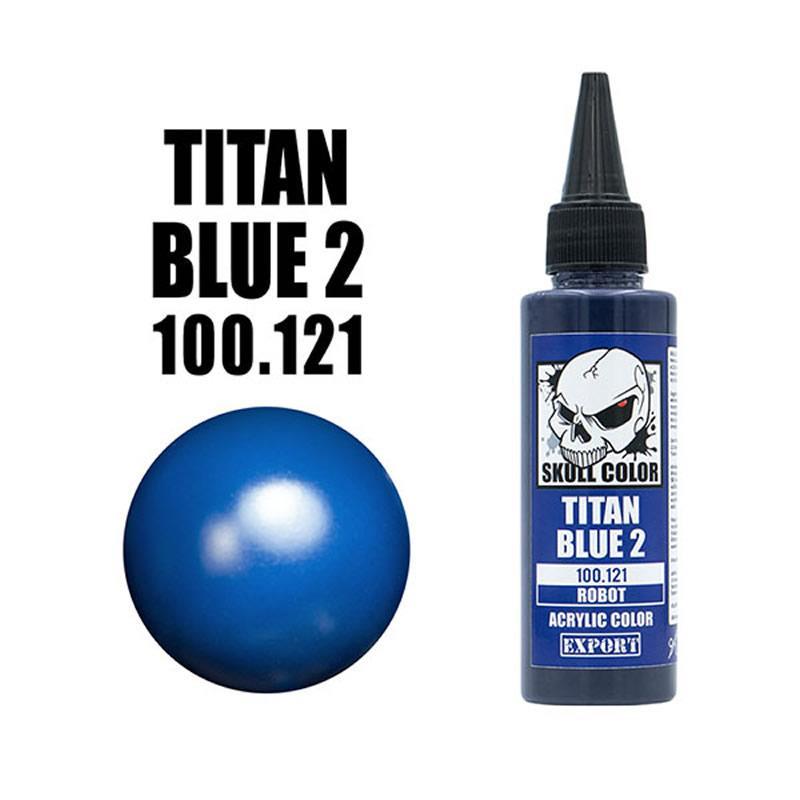 121 Skull Color ROBOT Titan Blue 2 60 ml
