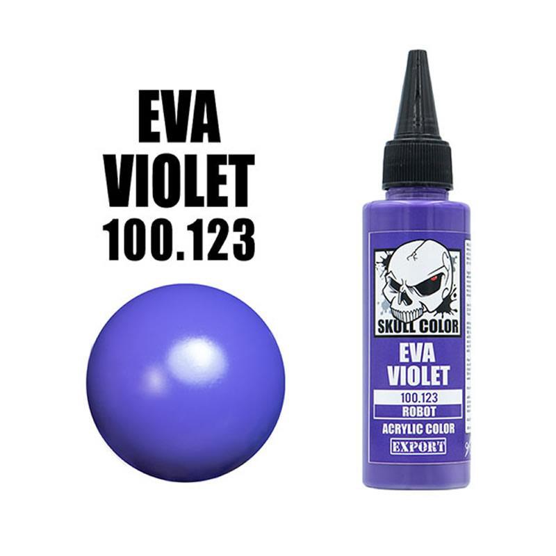 123 Skull Color ROBOT EVA Violet 60 ml