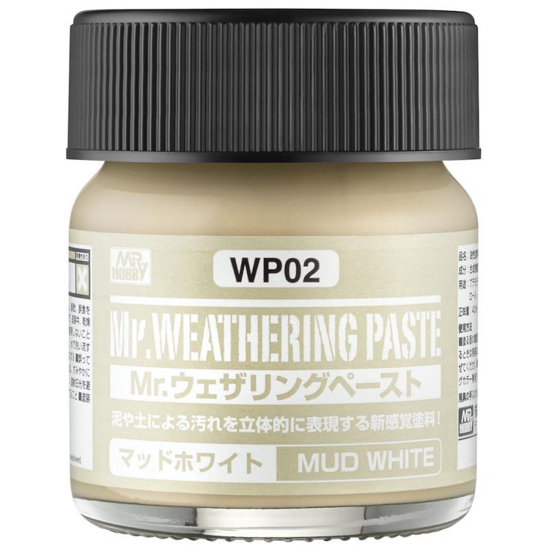 Mr Hobby - MR.Weathering Paste WP02 Color Mud White