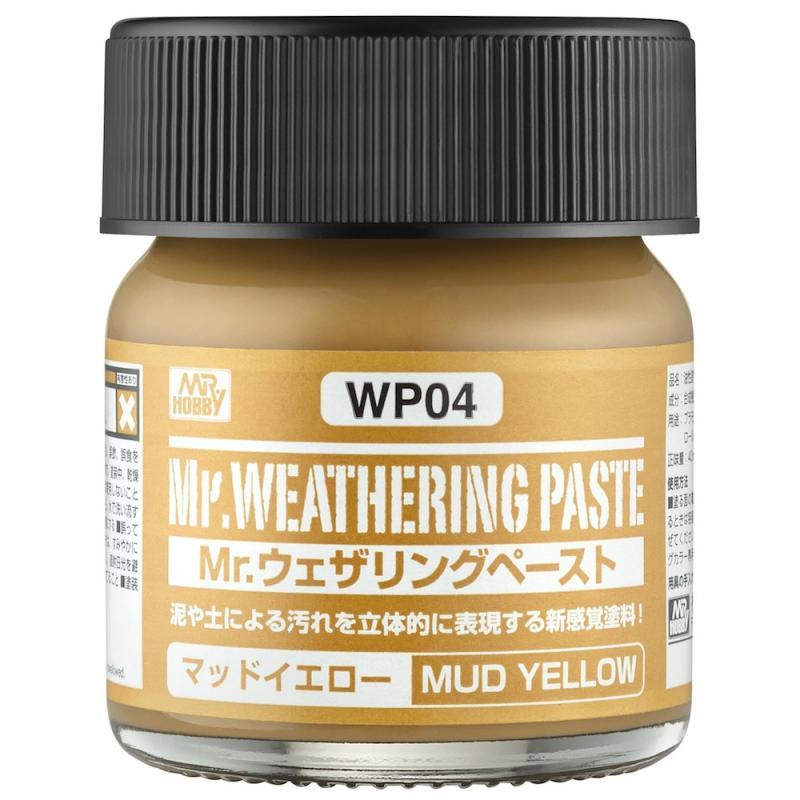 Mr Hobby - MR.Weathering Paste WP04 Color Mud Yellow