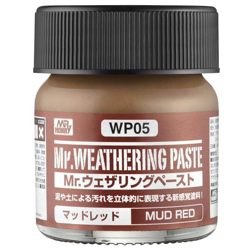 Mr Hobby - MR.Weathering Paste WP05 Color Mud Red